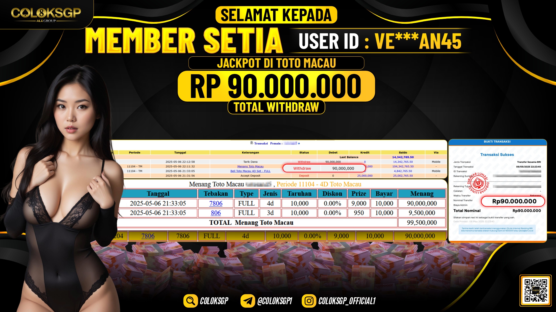 COLOKSGP JACKPOT TOTOMACAU 4D