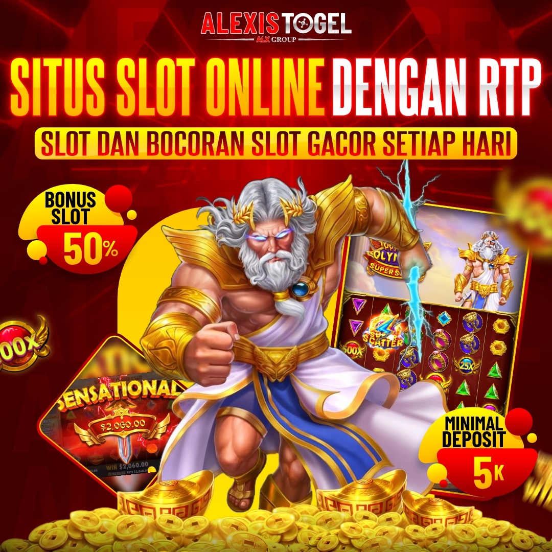ALEXISTOGEL: Situs Slot Online Dengan RTP Slot Dan Bocoran Slot Gacor Setiap Hari