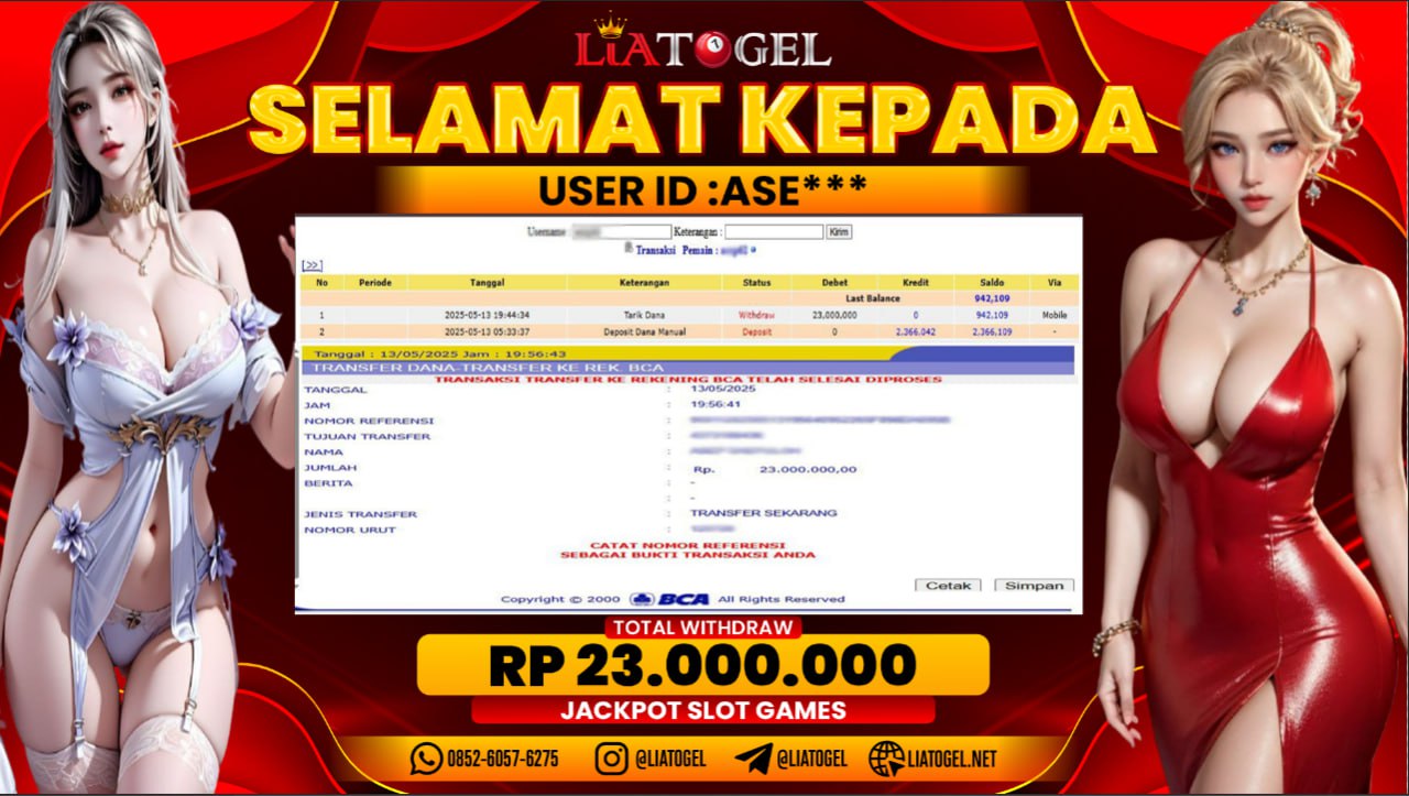 LIATOGEL - JACKPOT SLOT WILD BOUNTY SHOWDOWNï»¿ RP 23.000.000,- LUNAS