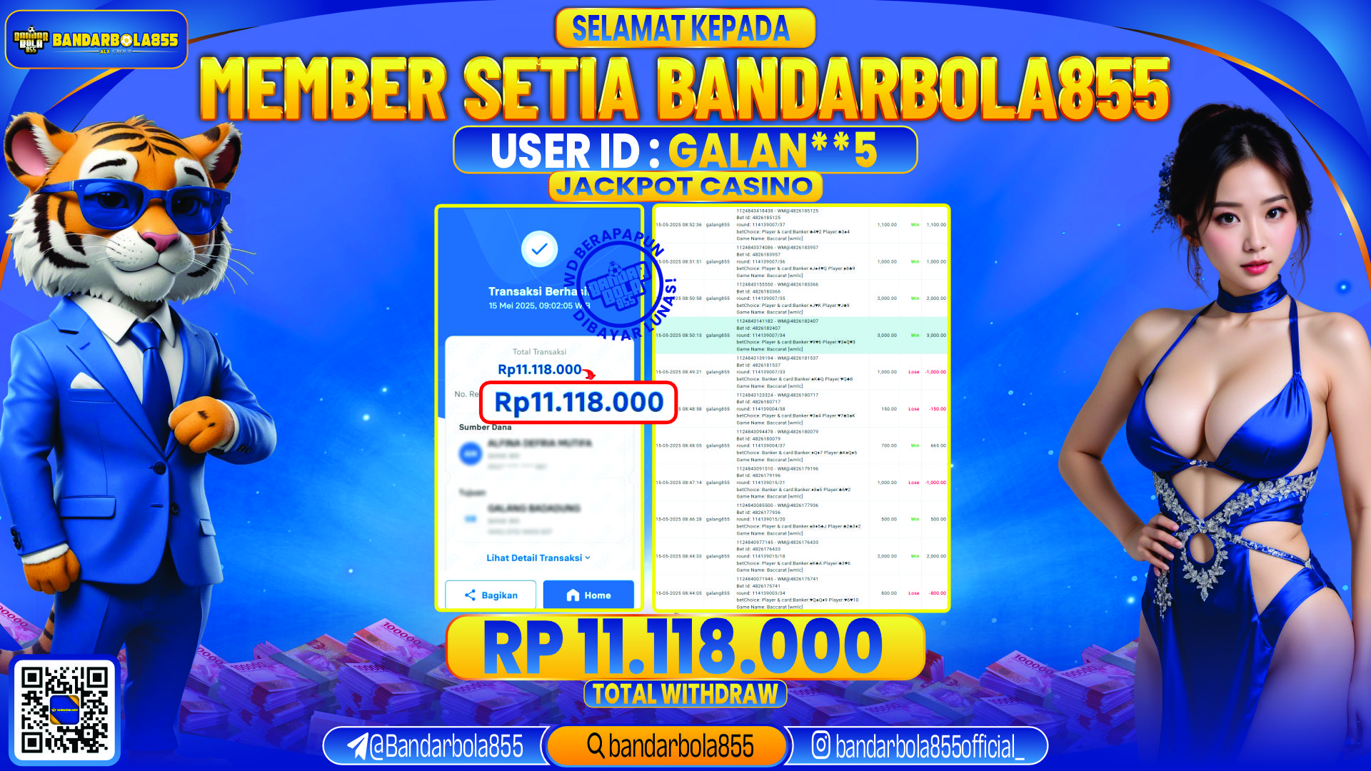 🎖 JACKPOT DI BANDARBOLA855 🎖