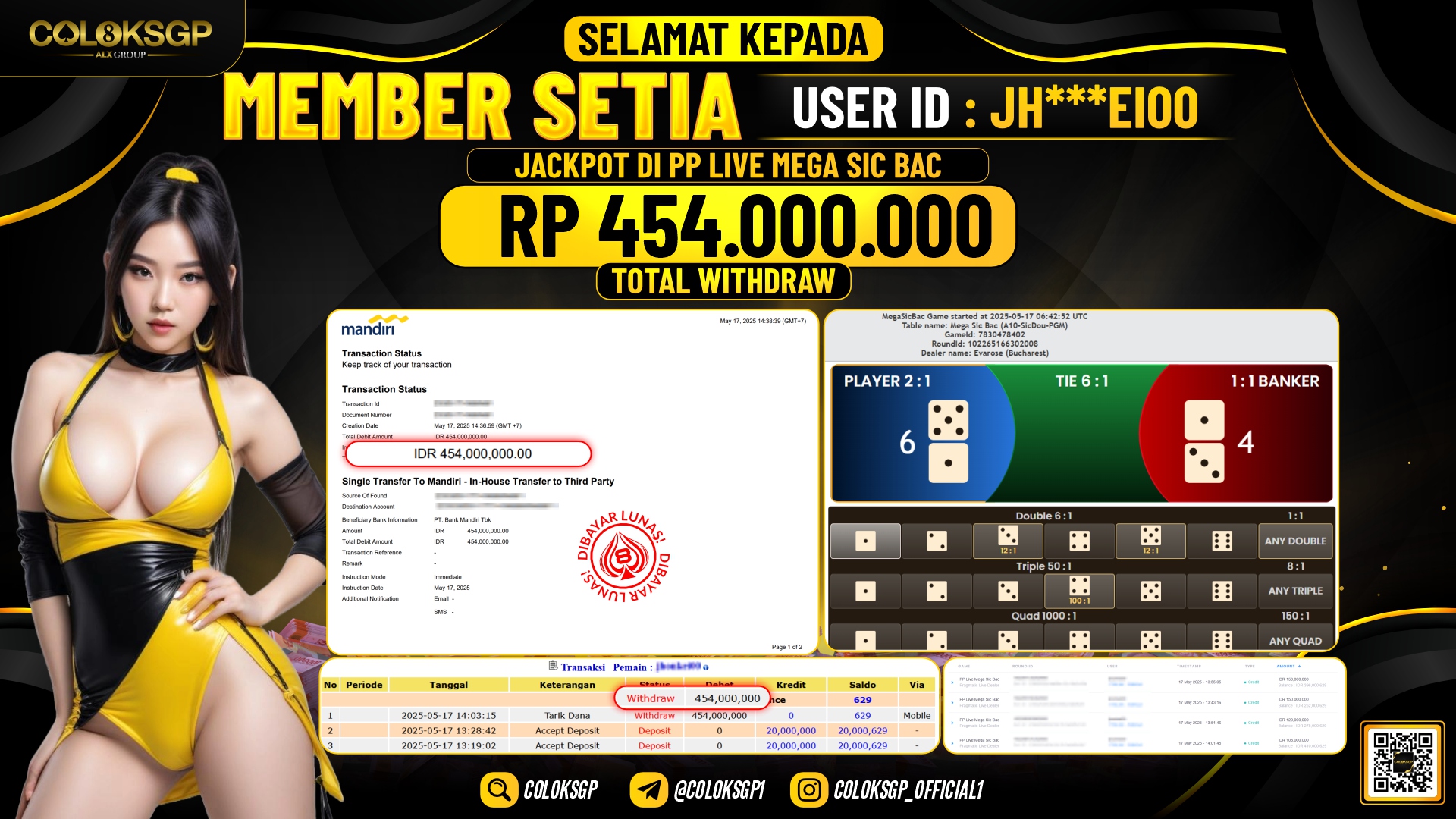COLOKSGP JACKPOT PP LIVE MEGA SIC BAC