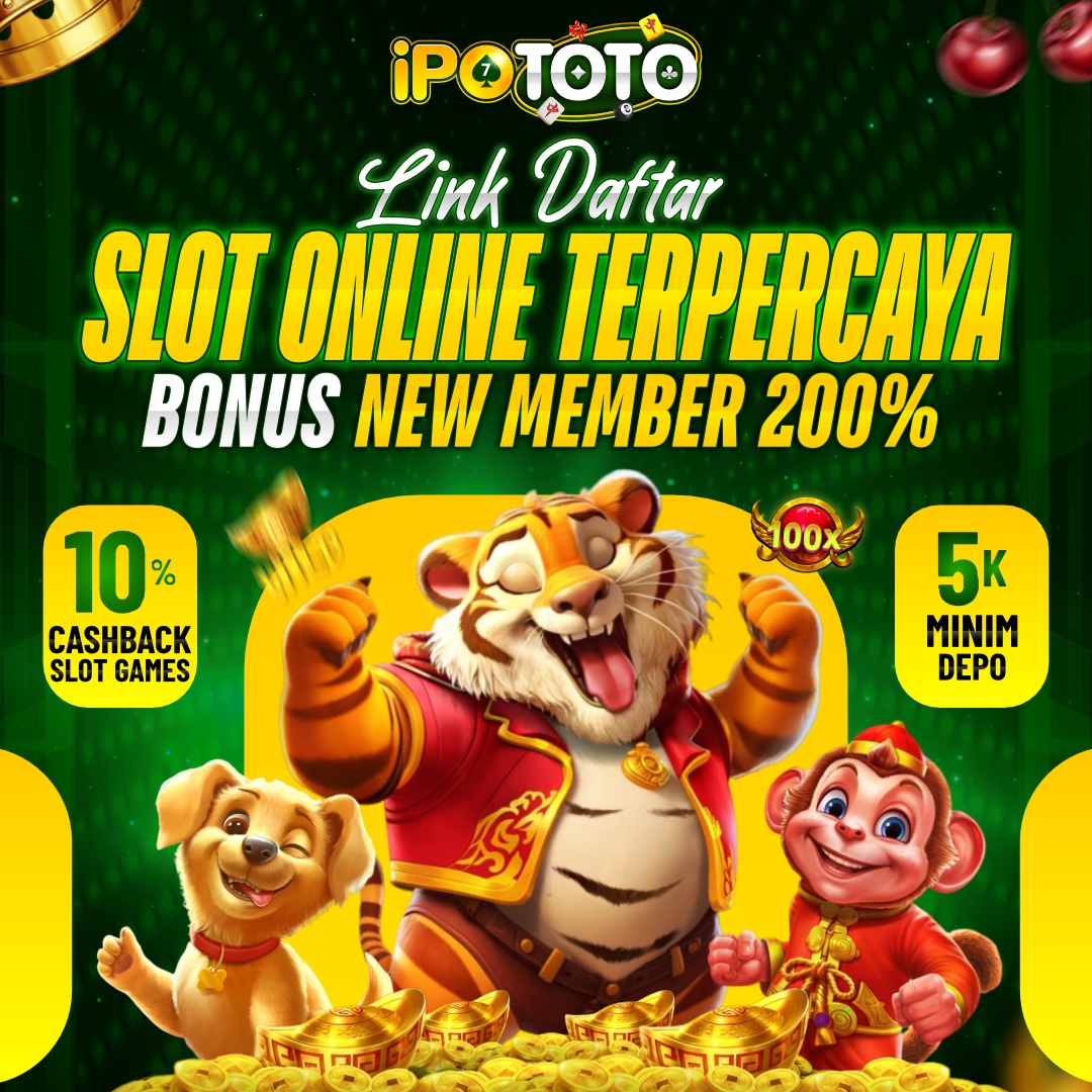 IPOTOTO: Situs Slot Online Terpercaya Bonus New Member 200% Pasti WD
