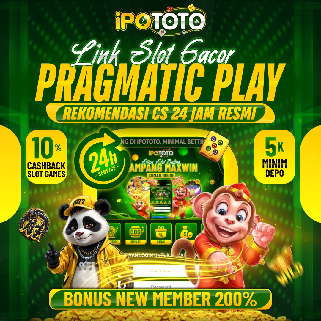 IPOTOTO ⚡️ Link Slot Gacor Pragmatic Play Rekomendasi CS 24 Jam Resmi