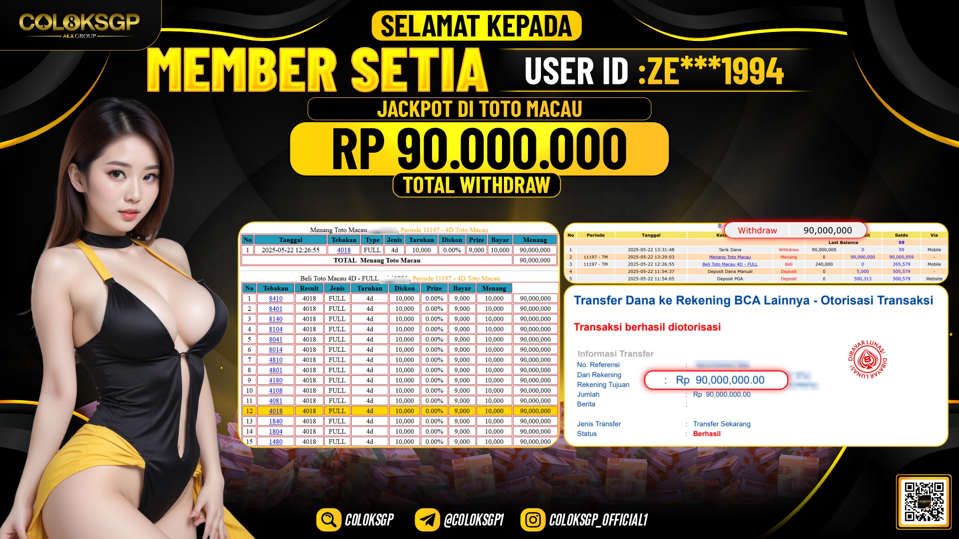 COLOKSGP JACKPOT TOTOMACAU 4D