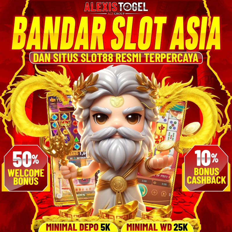 Alexistogel ⚡️ Bandar Slot Asia dan Situs Slot88 Resmi Terpercaya