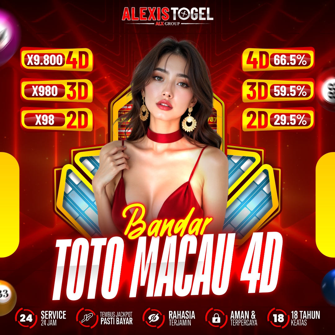 Alexistogel : Bandar Toto Macau 4d Dengan Keluaran Angka Paling Cepat
