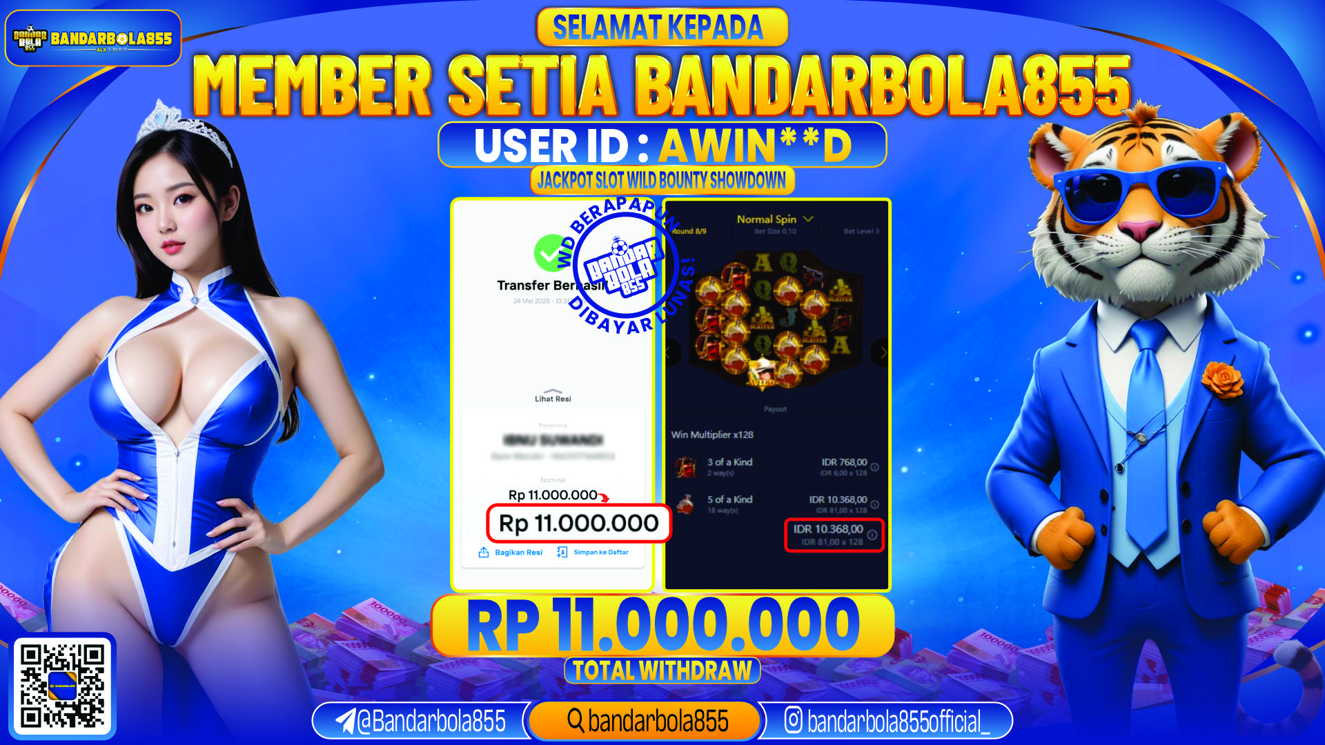 🎖 JACKPOT DI BANDARBOLA855 🎖