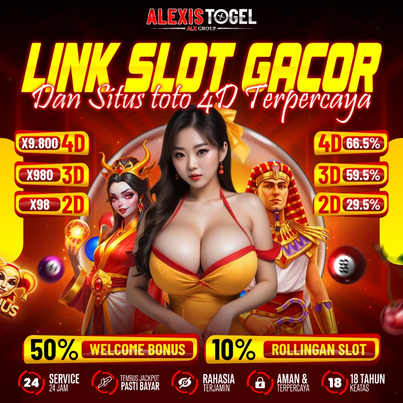 Alexistogel ⚡️ Link Slot Gacor Maxwin Slot88 & Situs Toto 4D Terpercaya