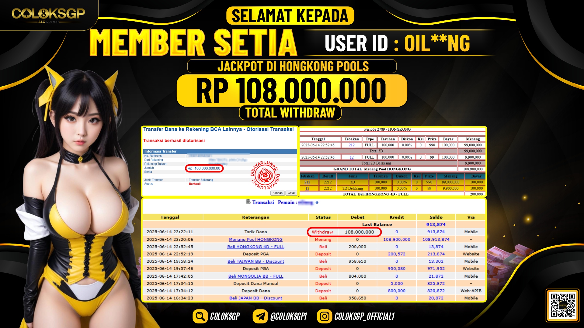 COLOKSGP JACKPOT HONGKONG LOTTO