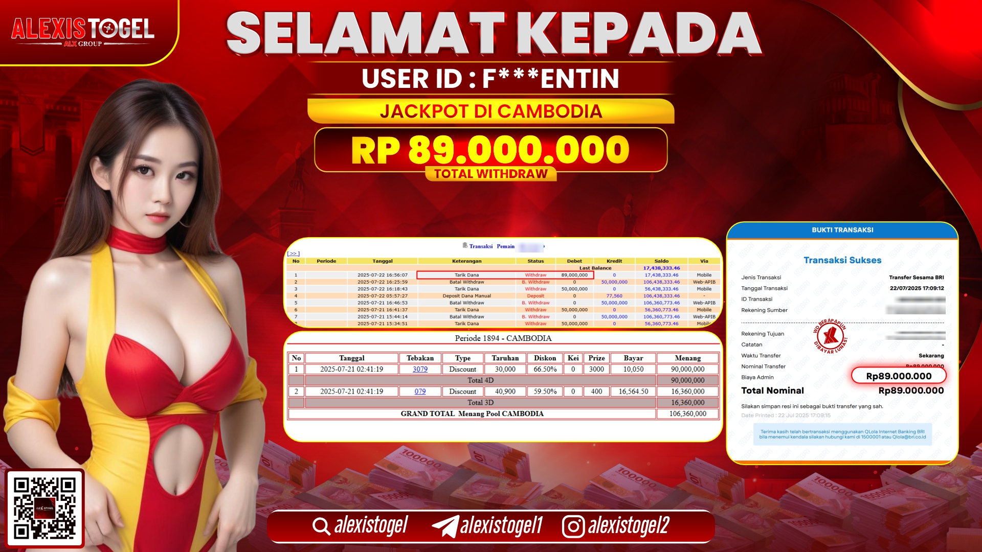 ALEXISTOGEL di TOGEL CAMBODIA RP.89.000.000 LUNAS