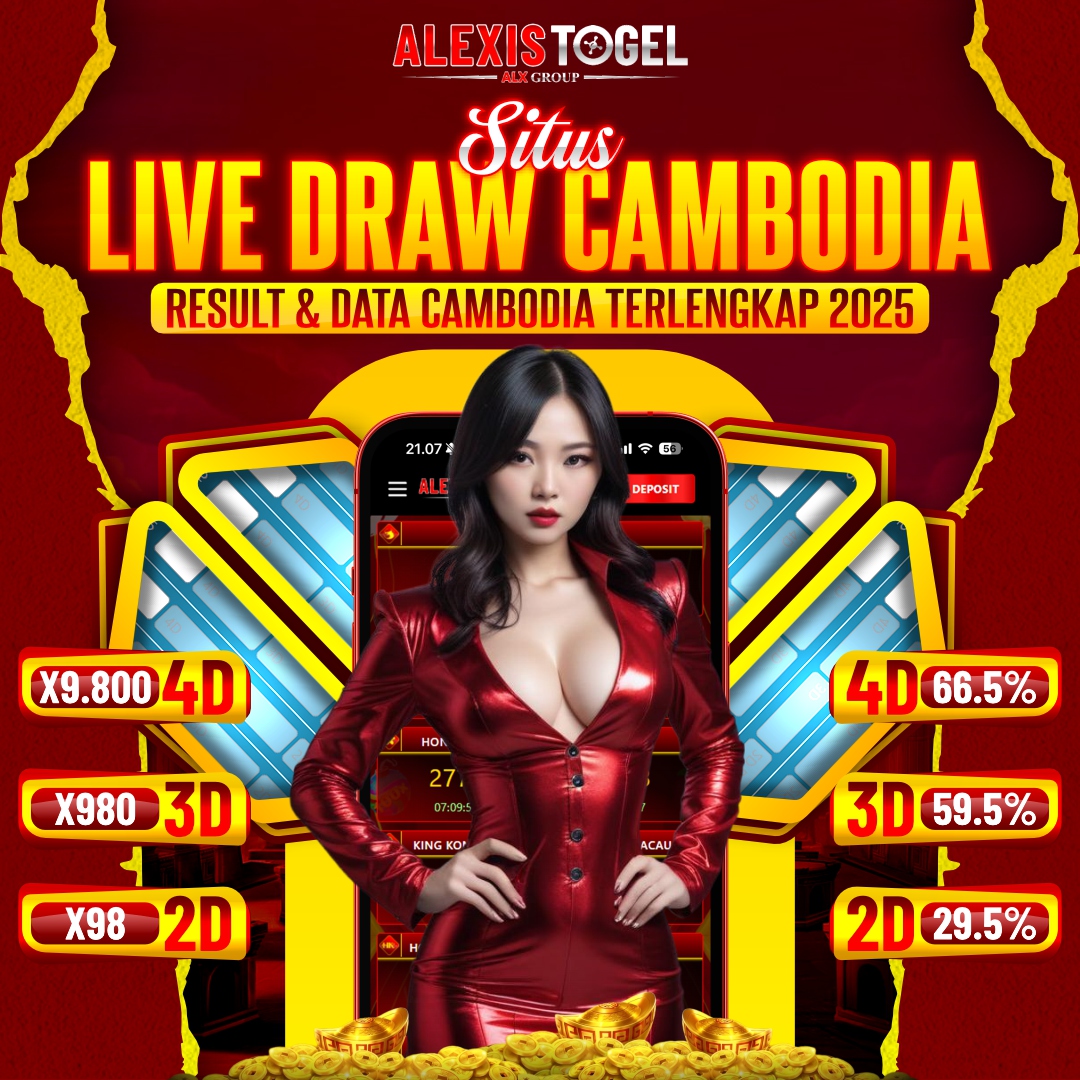 ALEXISTOGEL – Situs Live Draw Cambodia, Result & Data Cambodia Terlengkap 2025