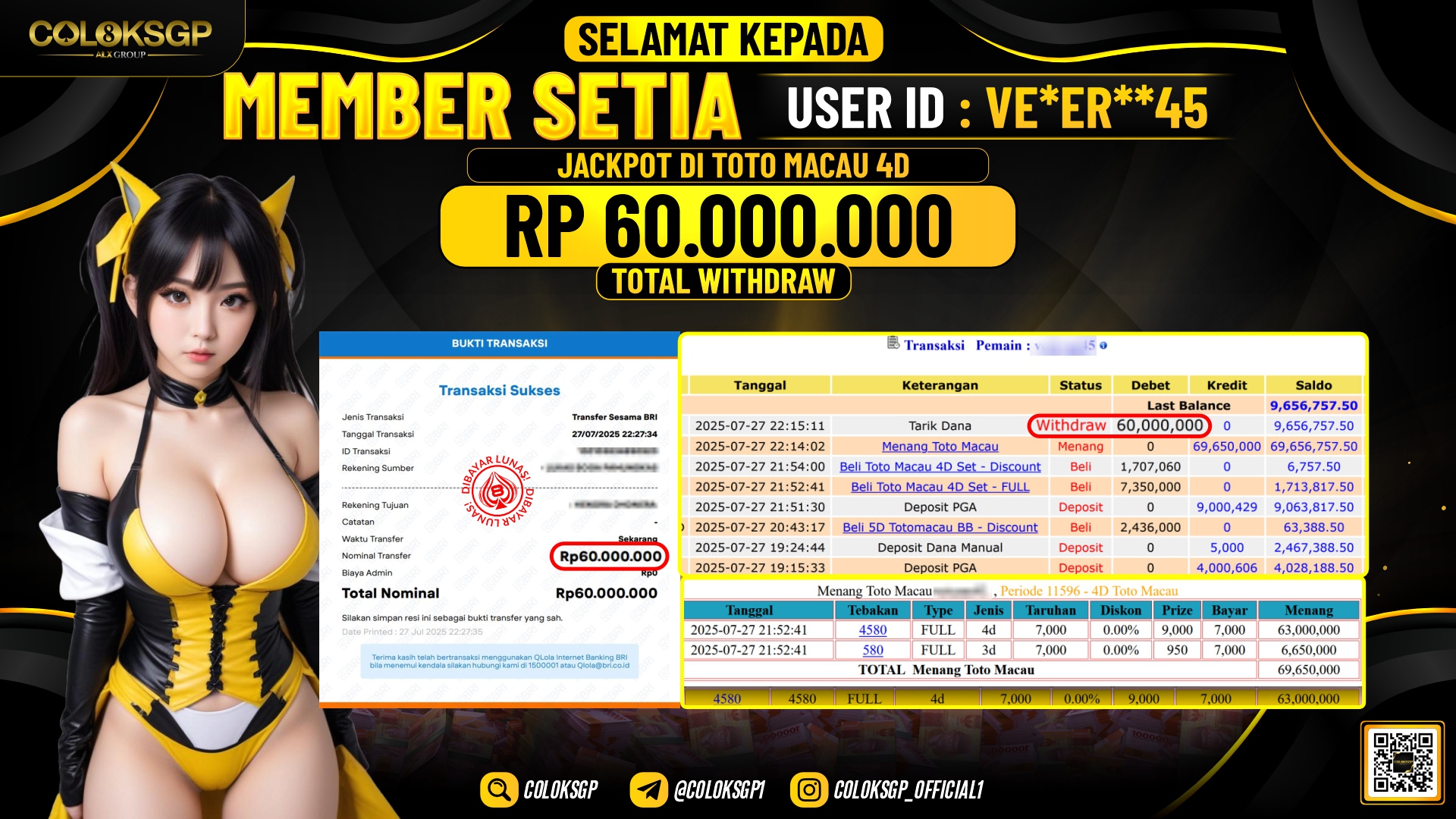 COLOKSGP JACKPOT TOTOMACAU 4D