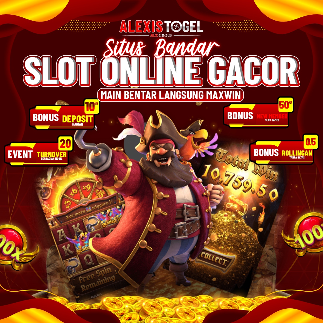 ALEXISTOGEL: Situs Bandar Slot Online Gacor Main Bentar Langsung Maxwin - MENU
