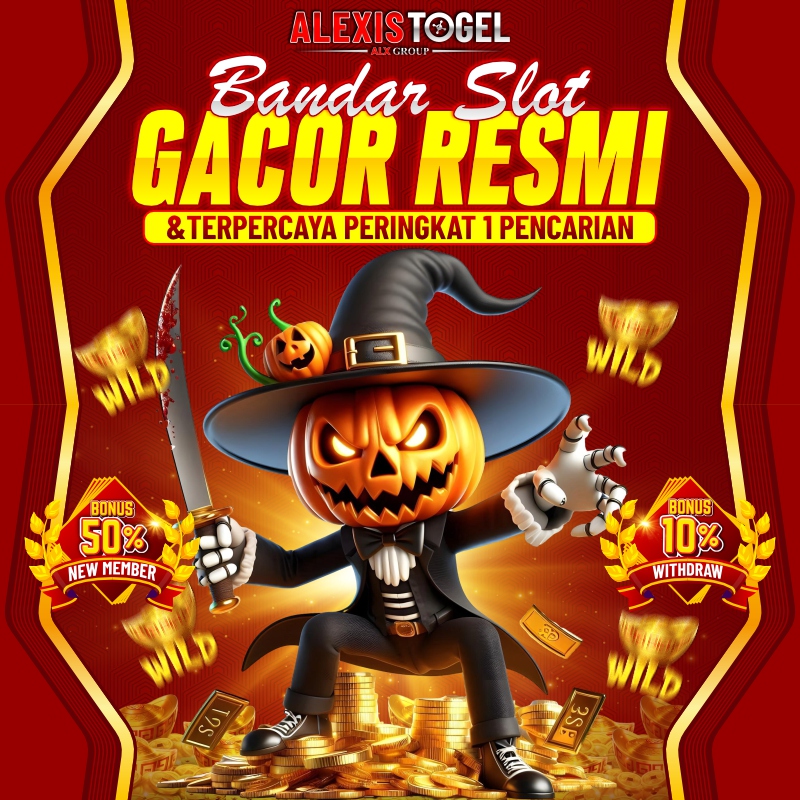 ALEXISTOGEL ⚡️ Bandar Slot Gacor Resmi & Terpercaya Peringkat 1 Pencarian