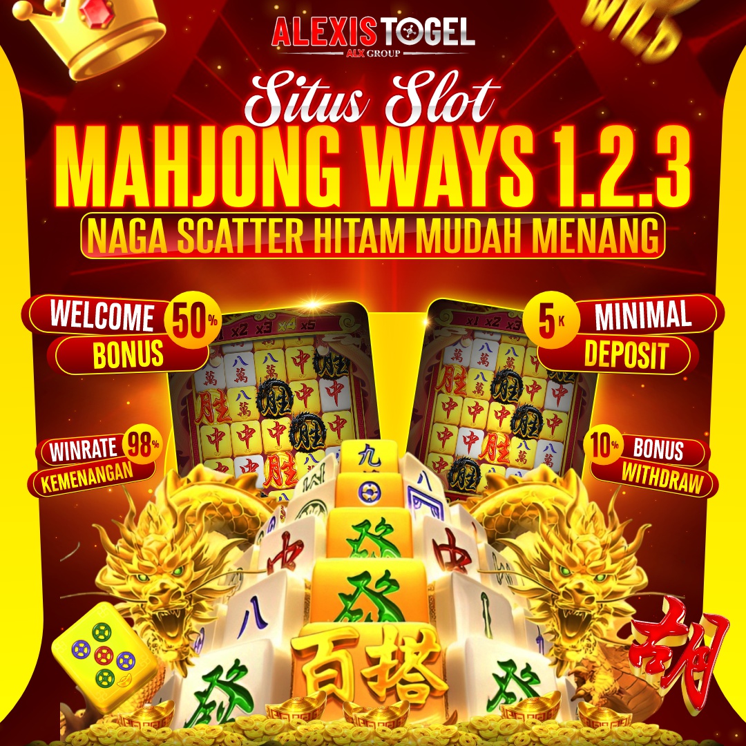 ALEXISTOGEL | Situs Slot Mahjong Ways 1, 2, 3 Naga Scatter Hitam Mudah Menang - HOME