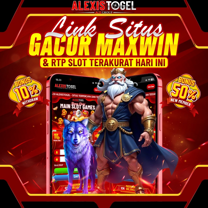 ALEXISTOGEL - Link Situs Gacor Maxwin & RTP Slot Terakurat Hari Ini
