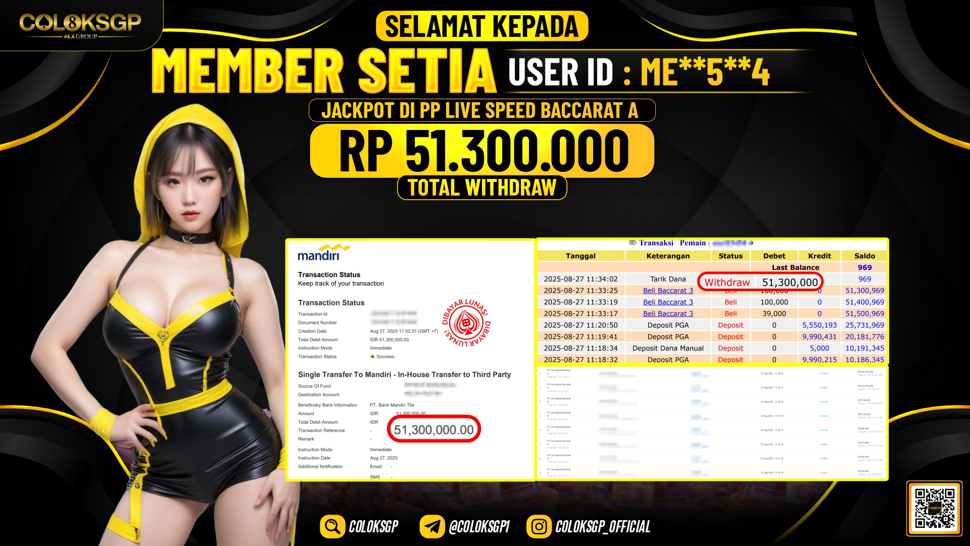 COLOKSGP JACKPOT PP LIVE SPEED BACCARAT A