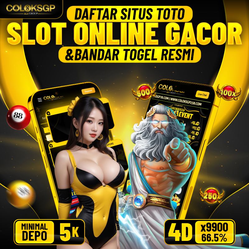 COLOKSGP - Daftar Situs Toto Slot Online Gacor & Bandar Togel Resmi Terpercaya
