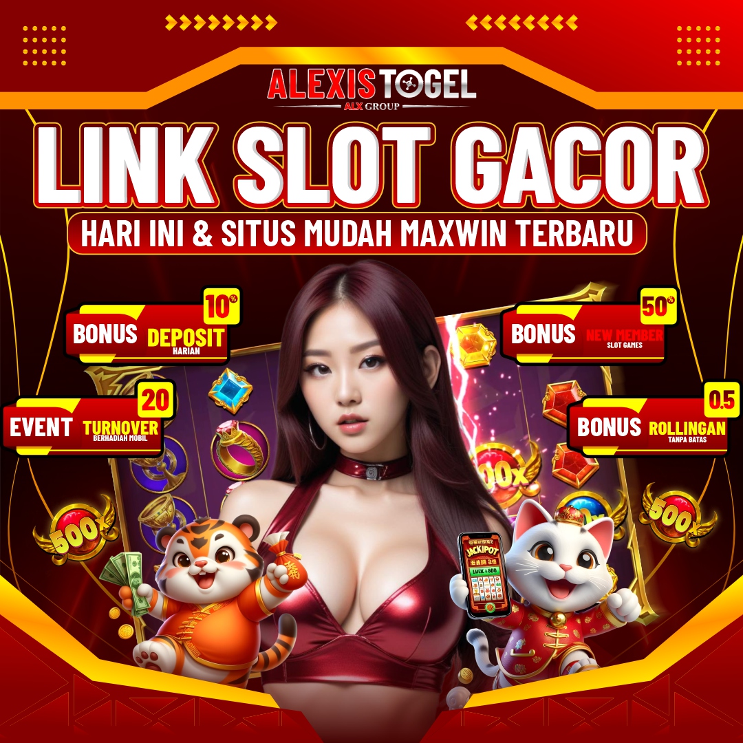 ALEXISTOGEL: Link Slot Gacor Hari Ini & Situs Mudah Maxwin Terbaru        