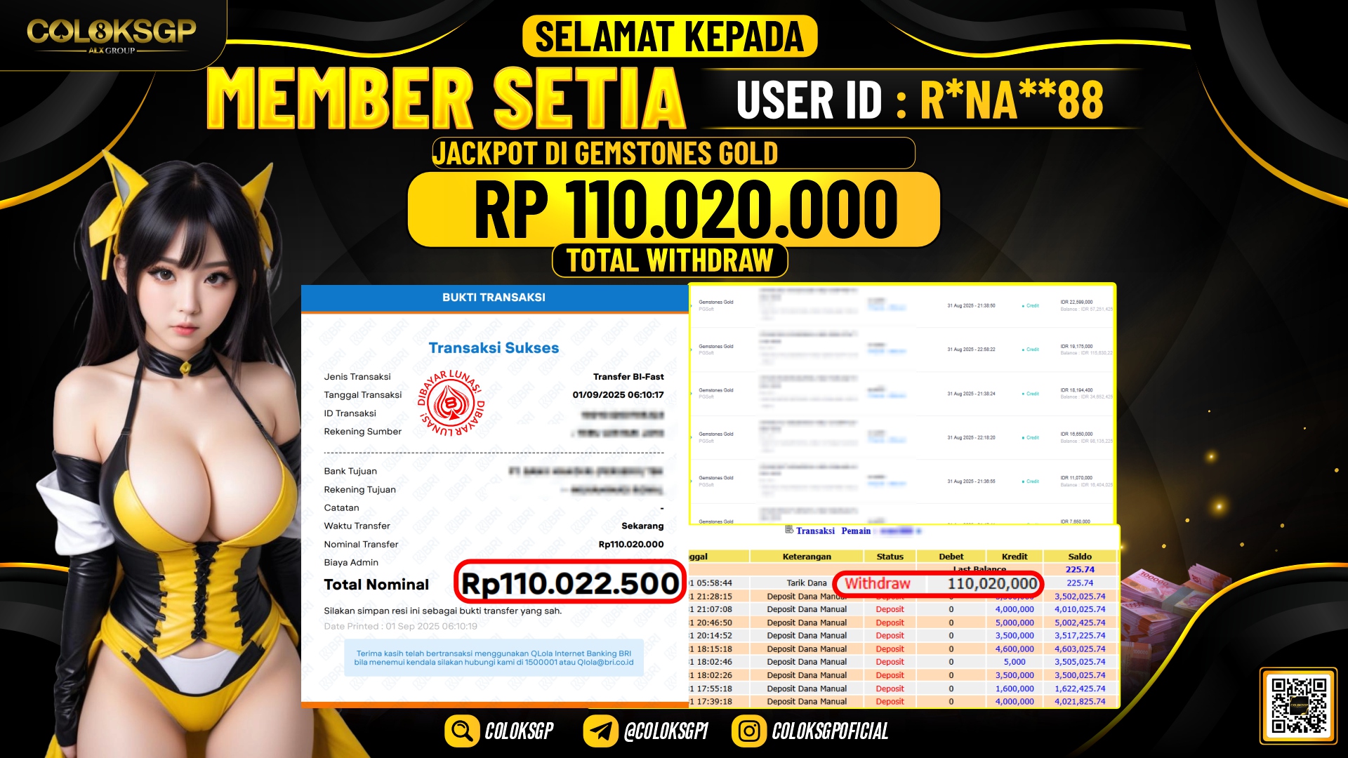 COLOKSGP JACKPOT GEMSTONES GOLD PG SOFT