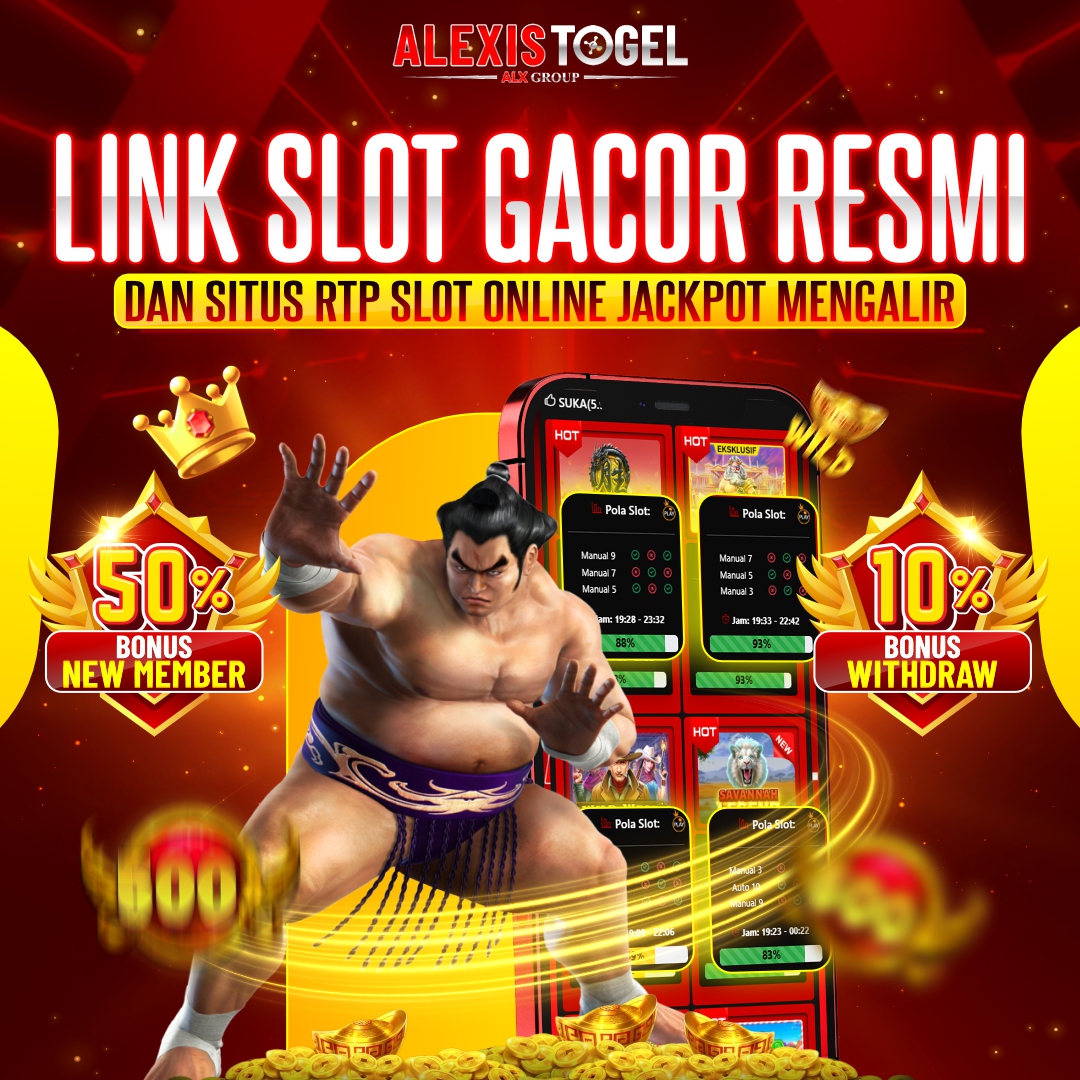 ALEXISTOGEL – Link Slot Gacor Resmi & Situs RTP Slot Online Jackpot Mengalir