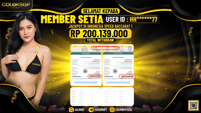 COLOKSGP JACKPOT INDONESIA SPEED BACCARAT 1