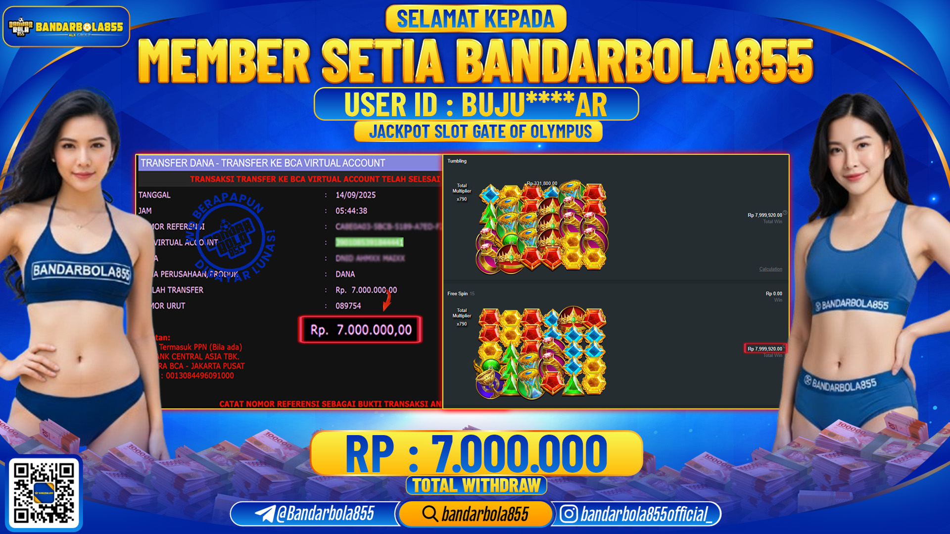 🎖 JACKPOT DI BANDARBOLA855 🎖