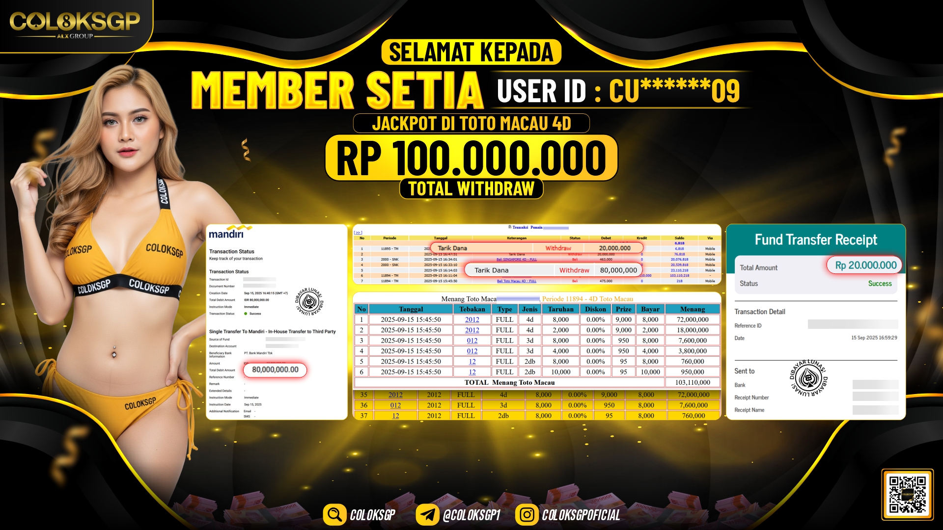COLOKSGP JACKPOT TOTOMACAU 4D