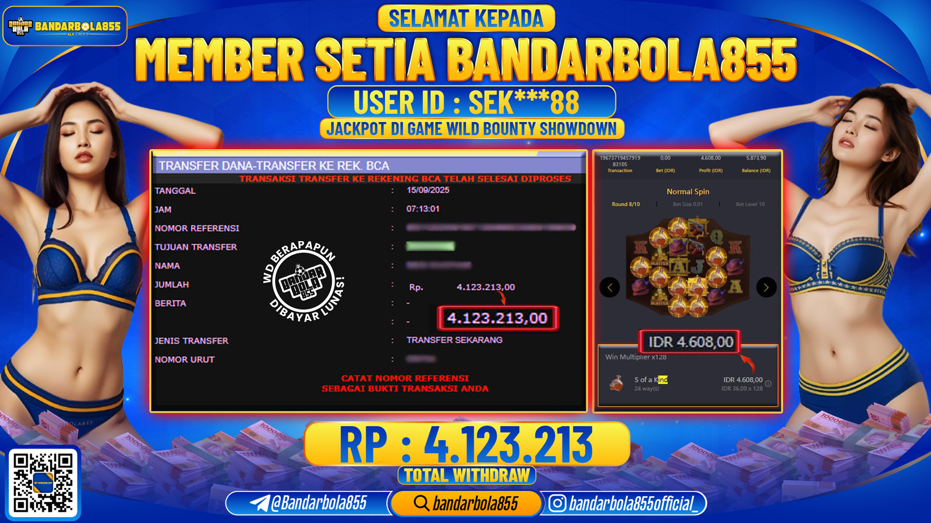 🎖 JACKPOT DI BANDARBOLA855 🎖