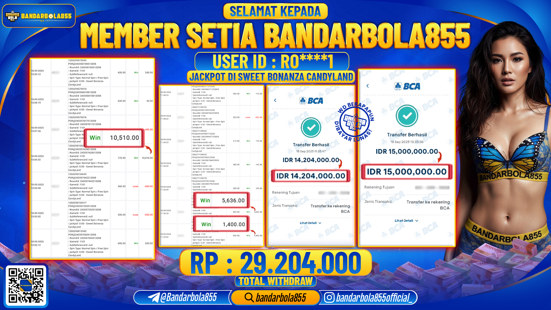 🎖 JACKPOT DI BANDARBOLA855 🎖