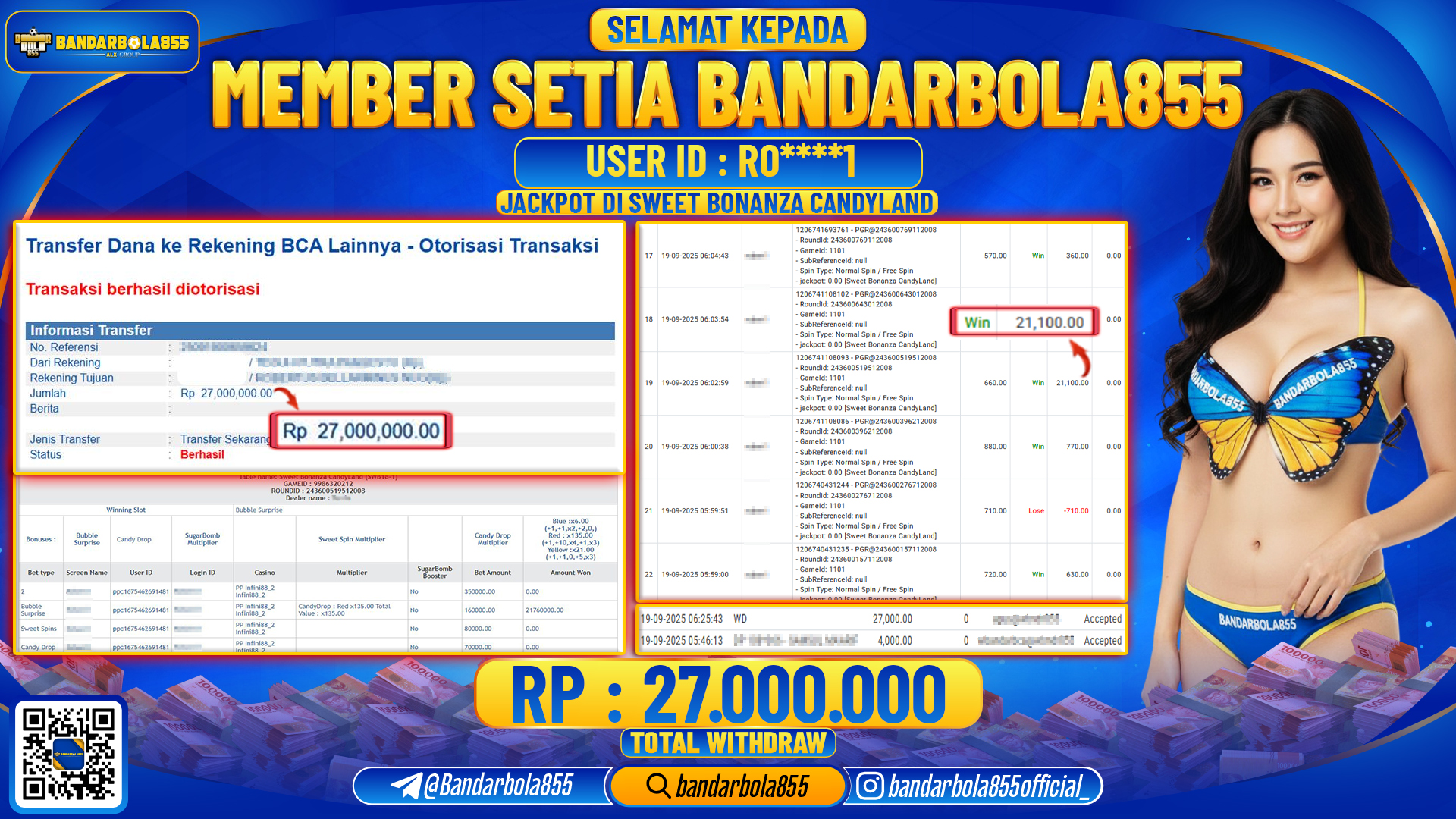 🎖 JACKPOT DI BANDARBOLA855 🎖