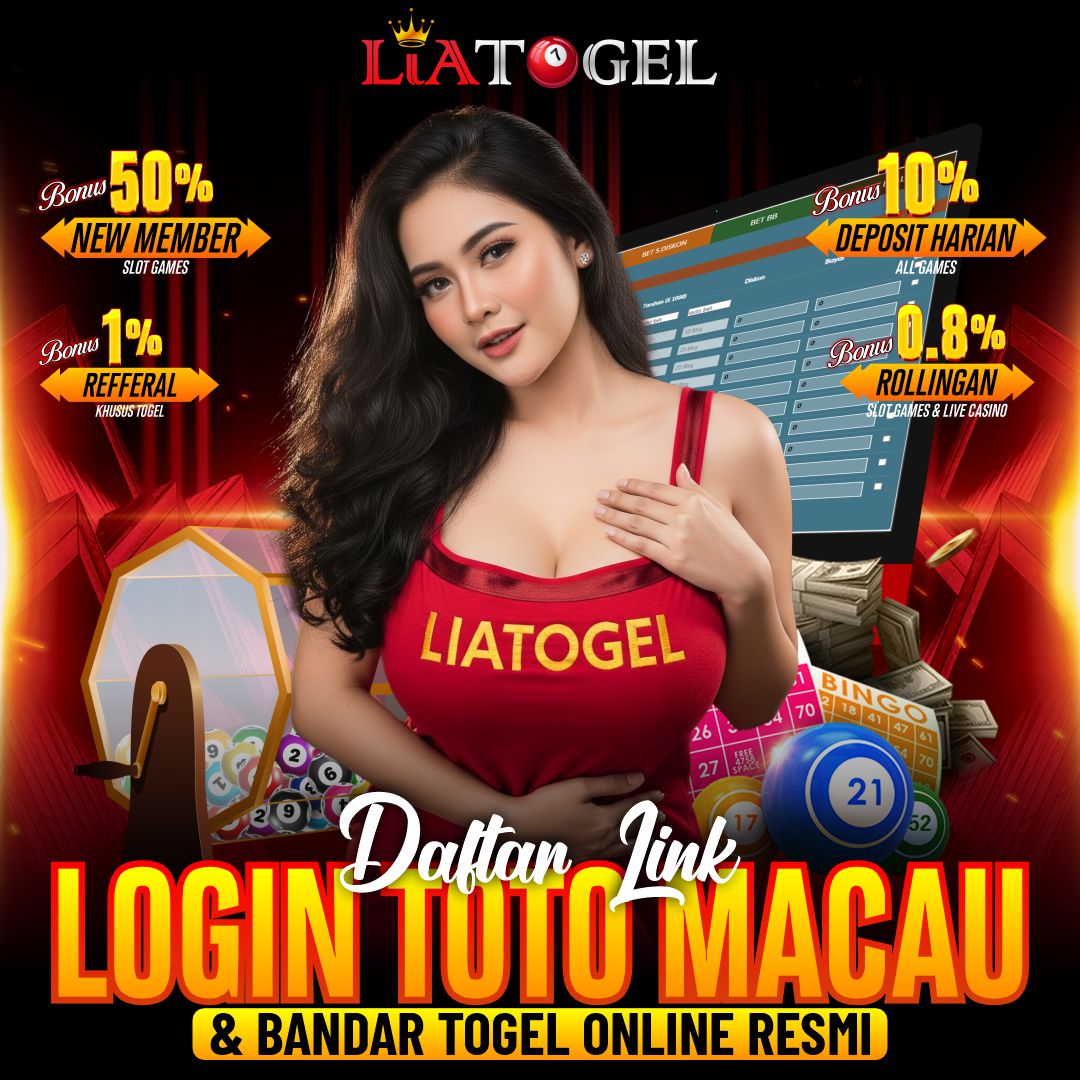 LIATOGEL - Daftar Link Login Toto Macau 4D & Bandar Togel Online Resmi image 1