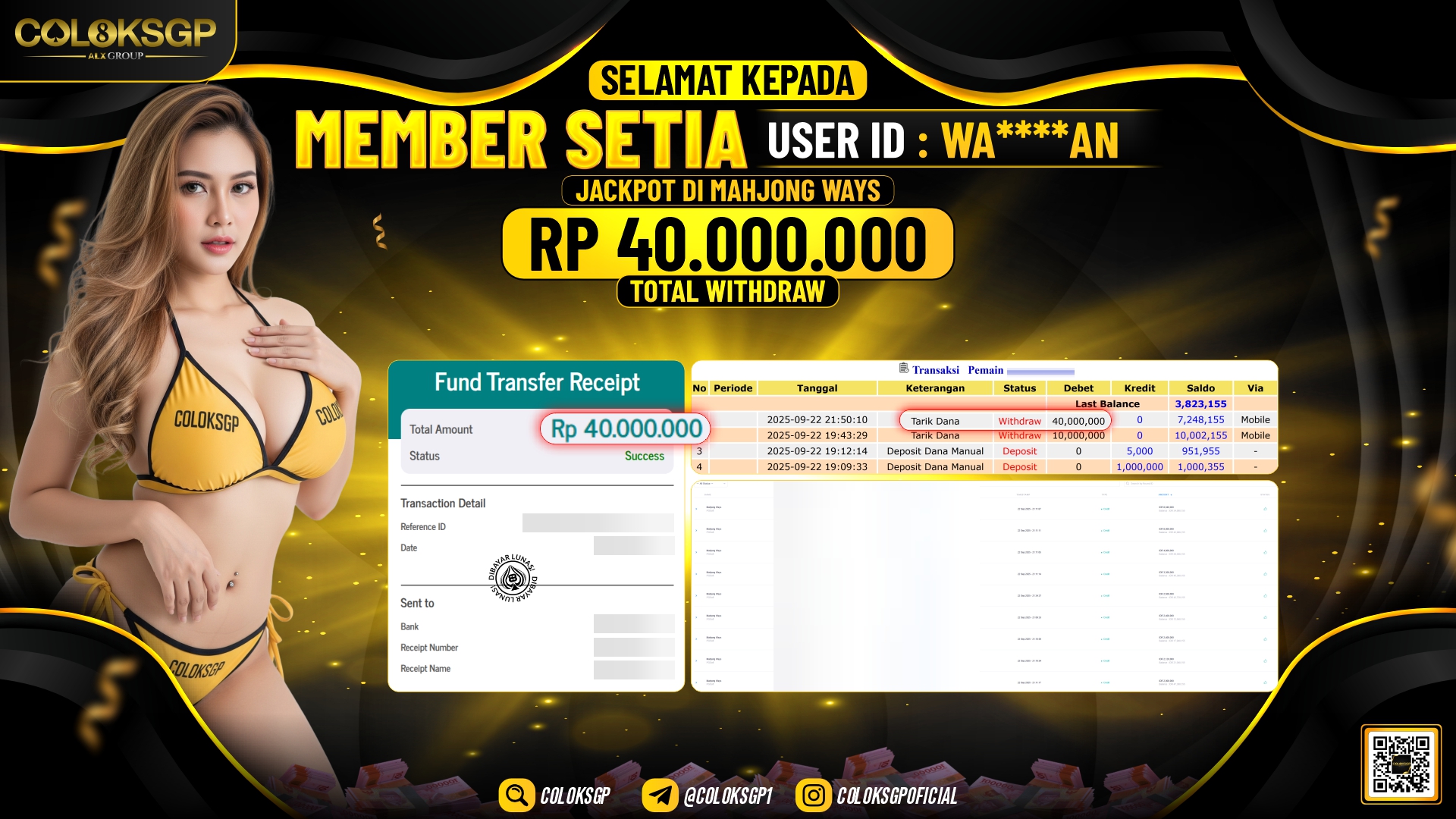 COLOKSGP JACKPOT MAHJONG WAYS PG SOFT