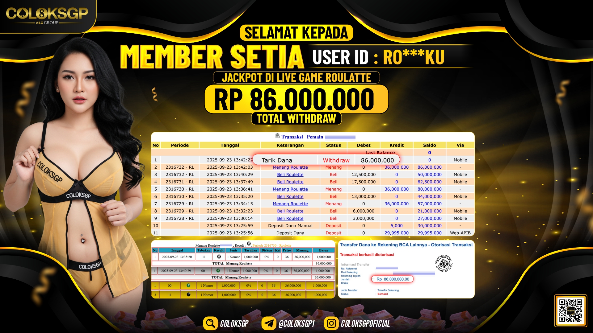 COLOKSGP JACKPOT LIVE GAMES ROULETTE