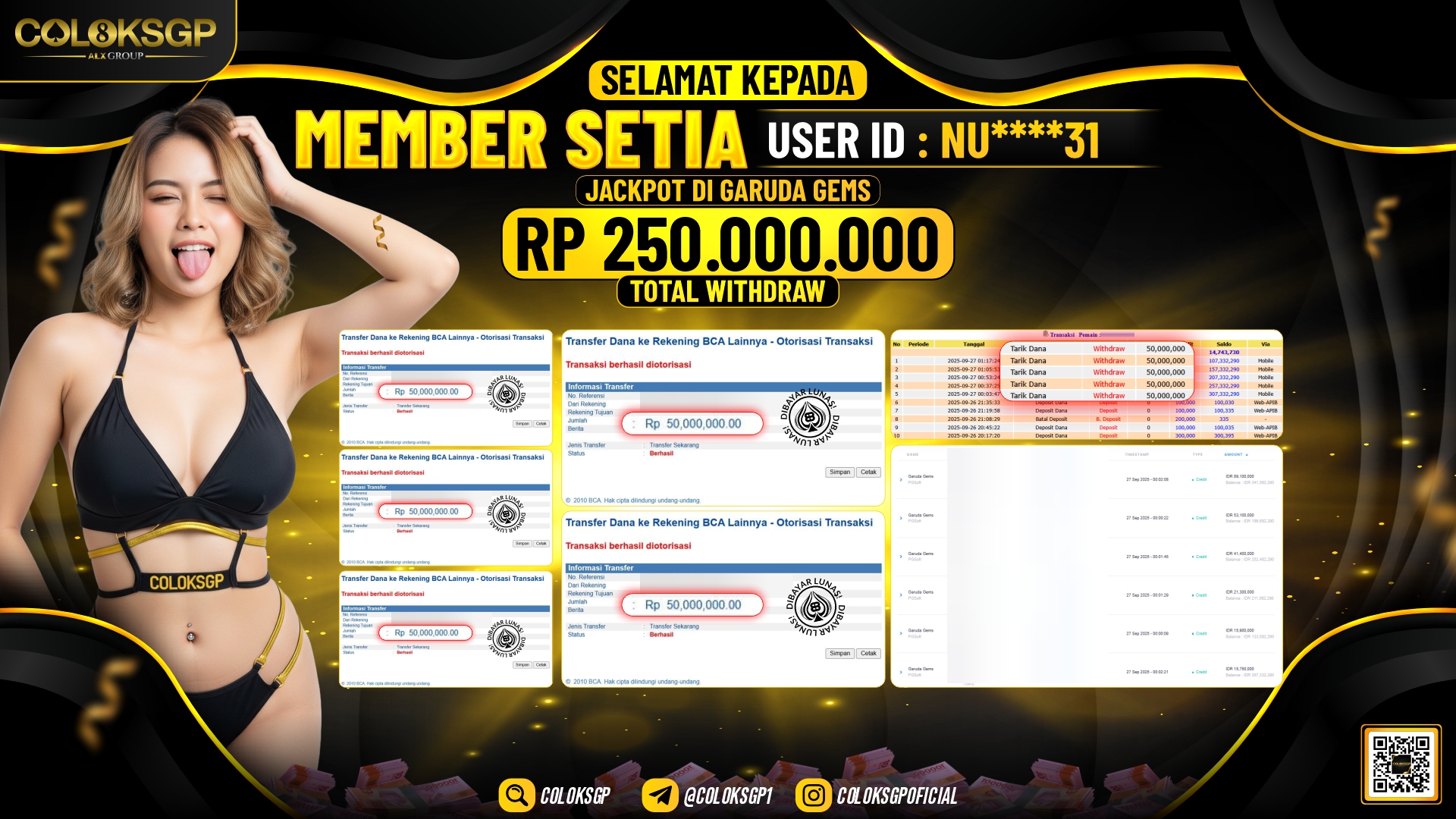COLOKSGP JACKPOT GARUDA GEMS PG SOFT