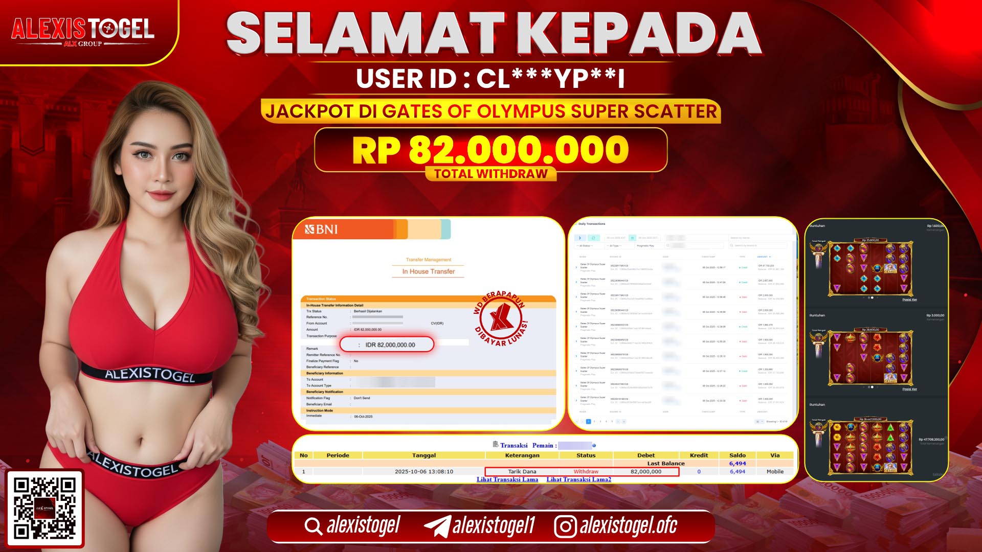 ALEXISTOGEL di SLOT GATES OF OLYMPUS SUPER SCATTER RP.82.000.000, LUNAS