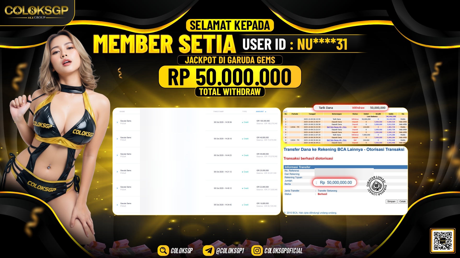 COLOKSGP JACKPOT GARUDA GEMS PG SOFT