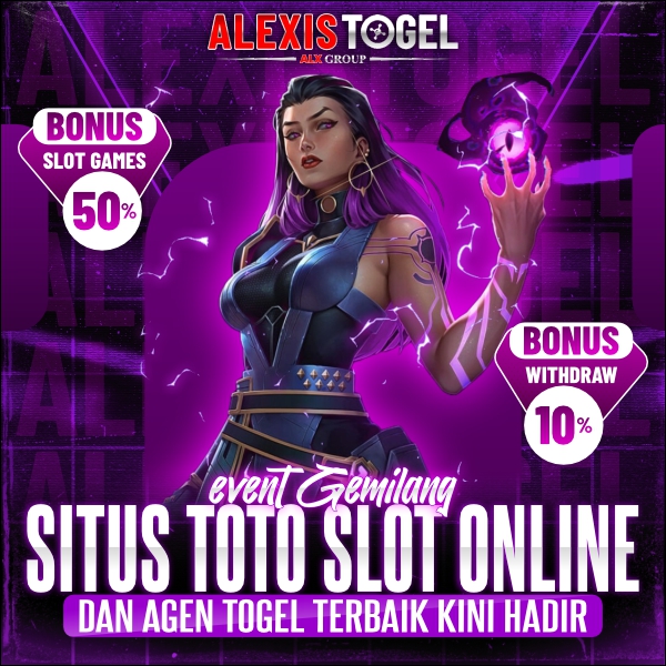 ALEXISTOGEL ⚡️ Event Gemilang Situs Toto Slot Online & Agen Togel Terbaik Kini Hadir