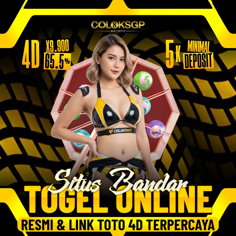 COLOKSGP - Situs Bandar Togel Online Resmi & Link Toto 4D Terpercaya