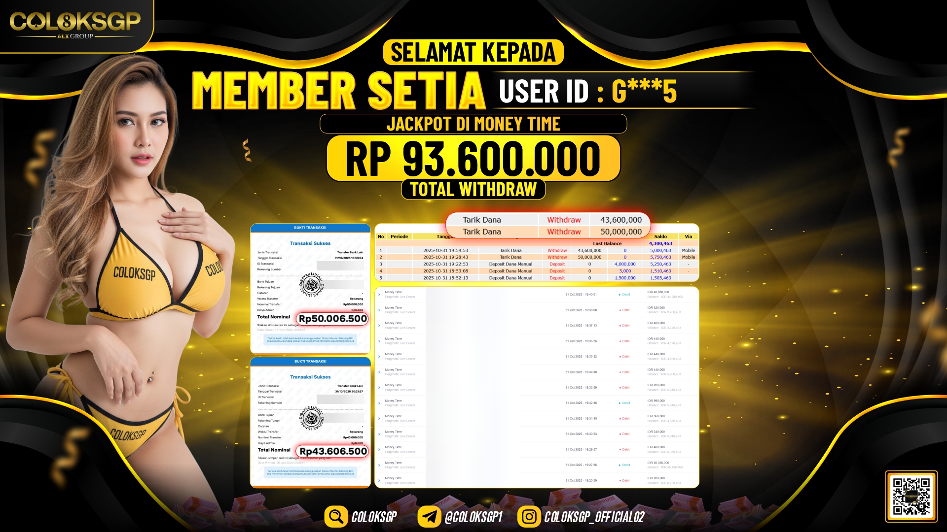 COLOKSGP JACKPOT MONEY TIME PPLD