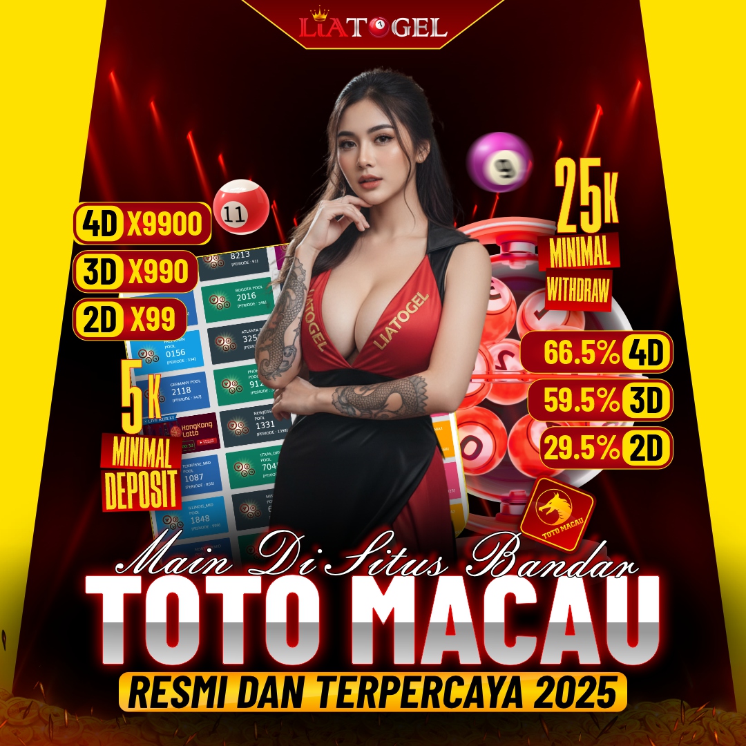 LIATOGEL - Main Di Situs Bandar Toto Macau Resmi Dan Terpercaya 2025