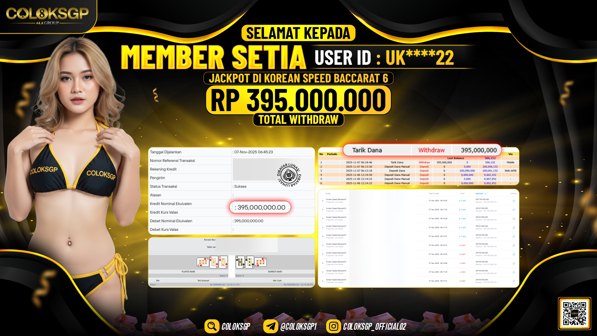 COLOKSGP JACKPOT KOREAN SPEED BACCARAT 6 PPLD