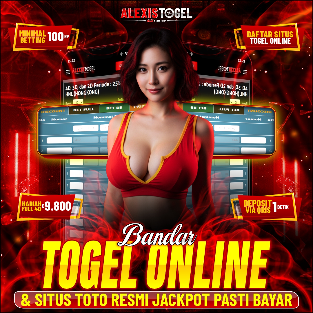 ALEXISTOGEL - Bandar Togel Online & Situs Toto Resmi Jackpot Pasti Bayar