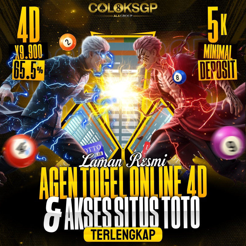 COLOKSGP - Laman Resmi Agen Togel Online 4D & Akses Situs Toto Terlengkap