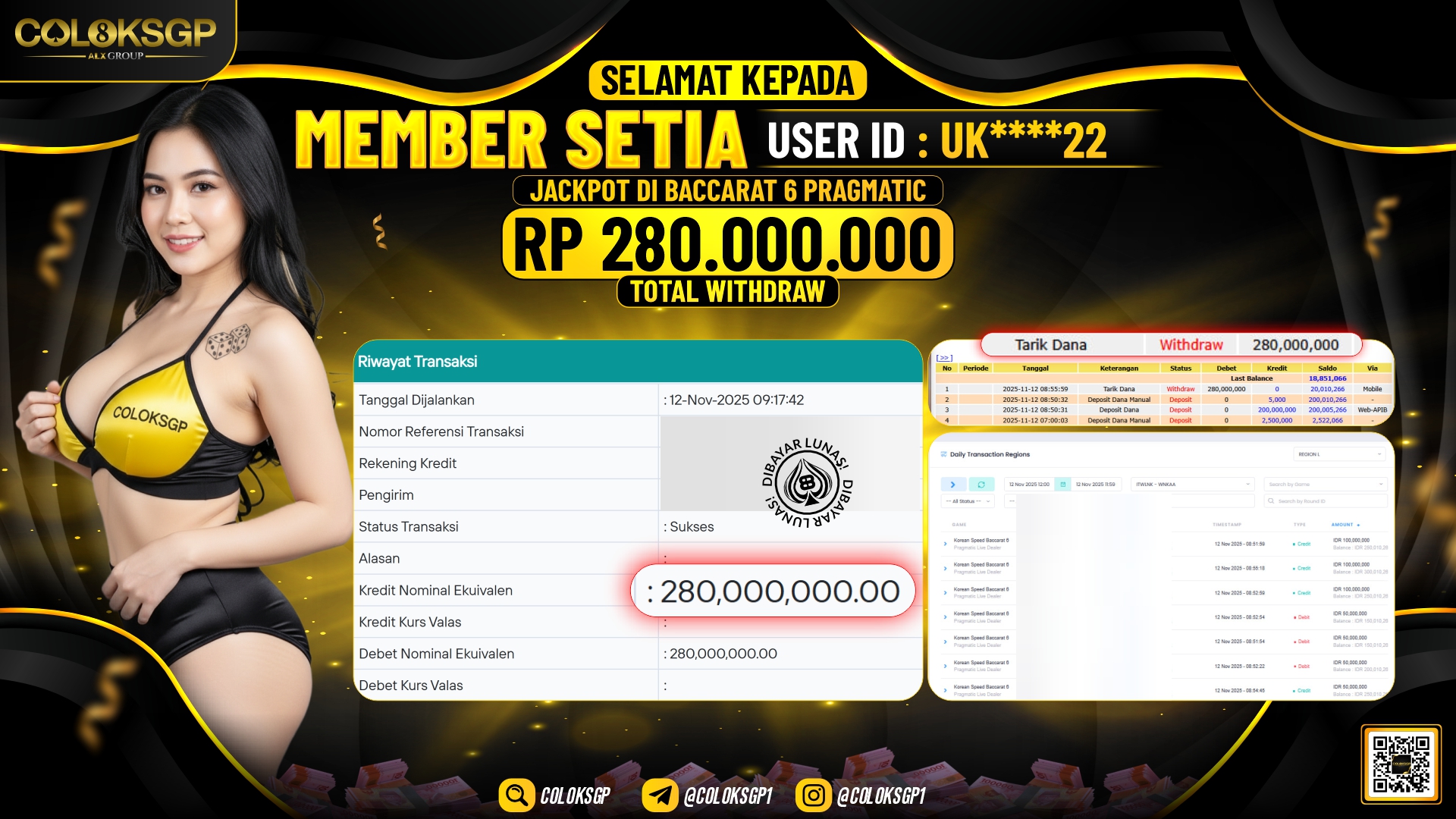 COLOKSGP JACKPOT KOREAN SPEED BACCARAT 6 PPLD