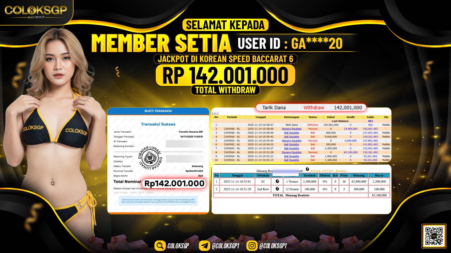 COLOKSGP JACKPOT KOREAN SPEED BACCARAT 6 PPLD