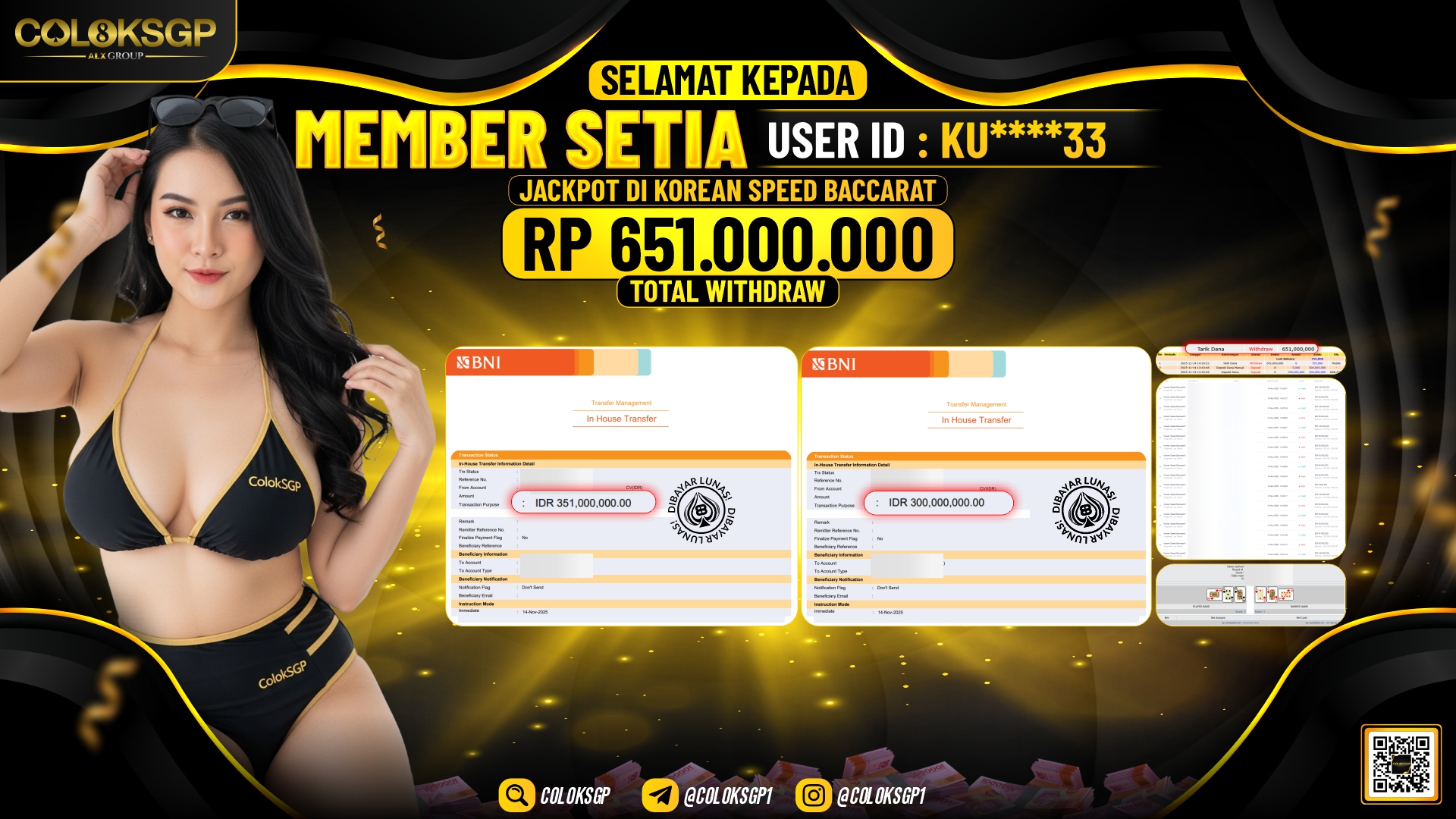 COLOKSGP JACKPOT KOREAN SPEED BACCARAT 6 PPLD