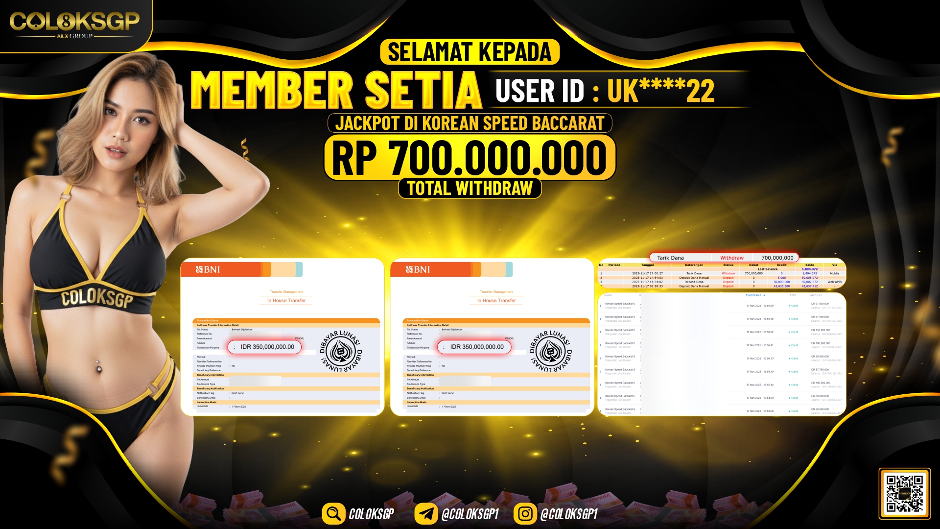 COLOKSGP JACKPOT KOREAN SPEED BACCARAT 6 PPLD
