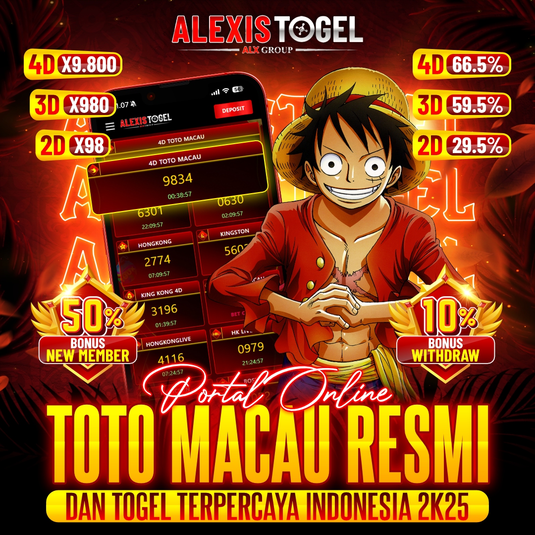 Alexistogel – Portal Online Toto Macau Resmi & Togel Terpercaya Indonesia 2K25