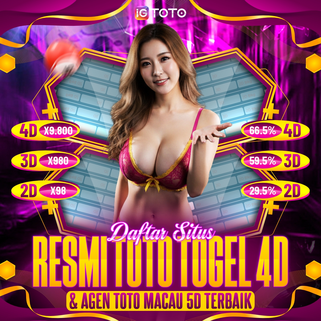 IGTOTO > Daftar Situs Resmi Toto Togel 4D & Agen Toto Macau 5D Terbaik image 1